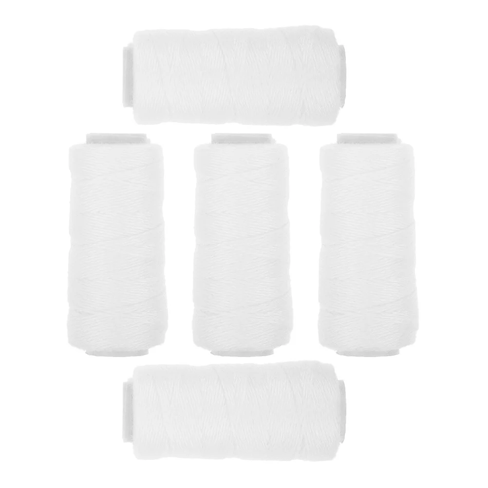 5 لفات من خيط القطن لإزالة شعر الوجه وخيوط الحواجب ونزع الشعر وأداة تجميل بديلة لآلة الخيوط #3