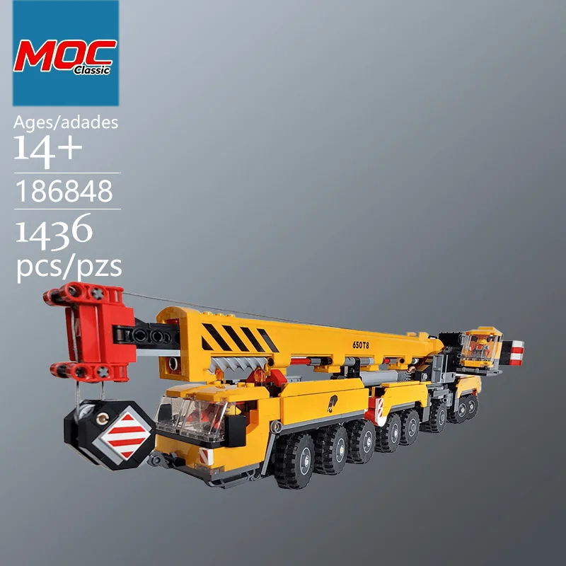 New Design MOC City Construction Crane Model - Trendy Educational Toys - Fun Building Game Set Toys - Top Choice Holiday gifts