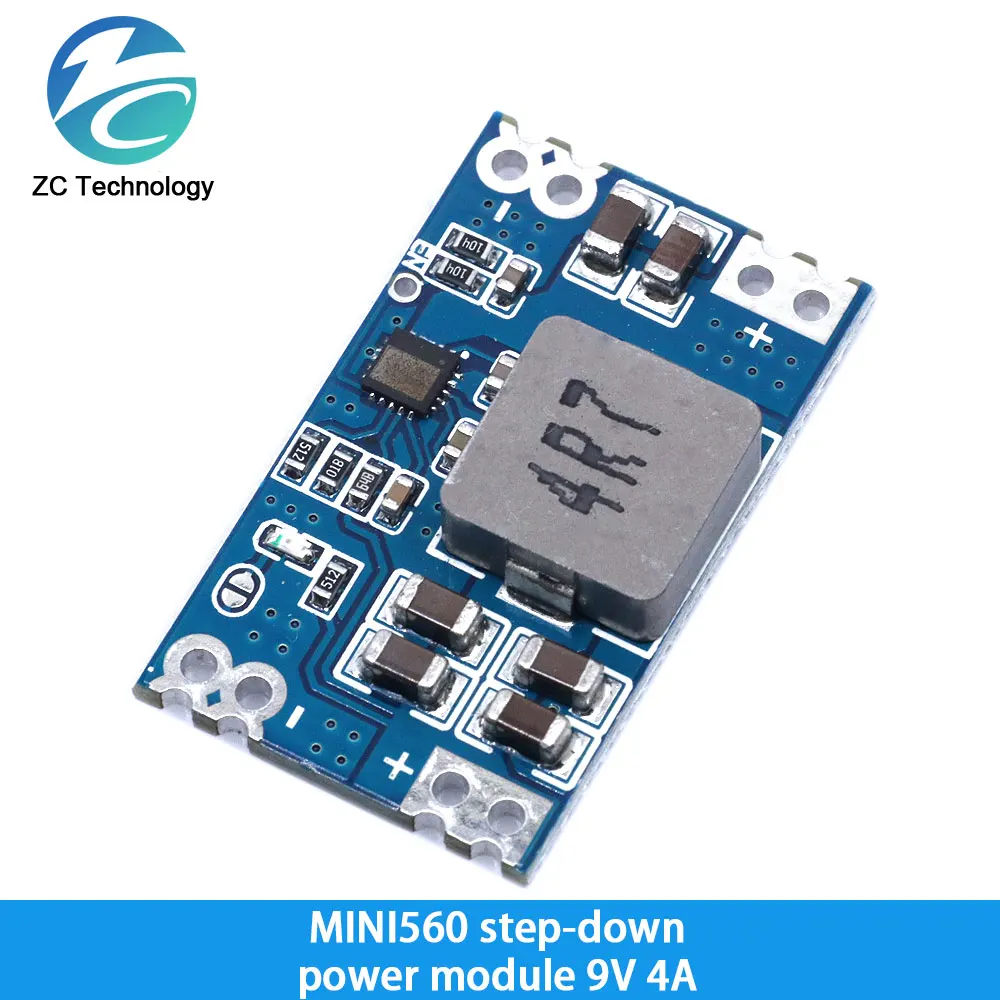 3A 5A DC-DC Buck Step-down Power Supply Module 5V-12V 24V to 5V 3.3V 9V 12V Fixed Output High-Current MINI560