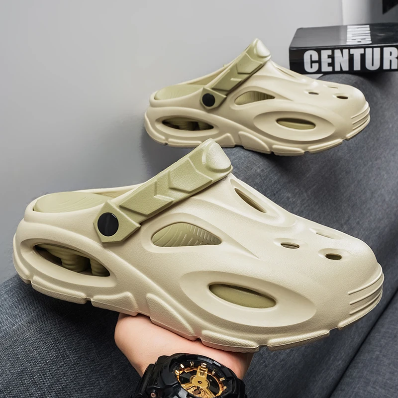 

Men's Summer Outdoor Wear Non-Slip, Anti-Odor, Dual-Purpose, Wear-Resistant Beach Sandals and Slippers