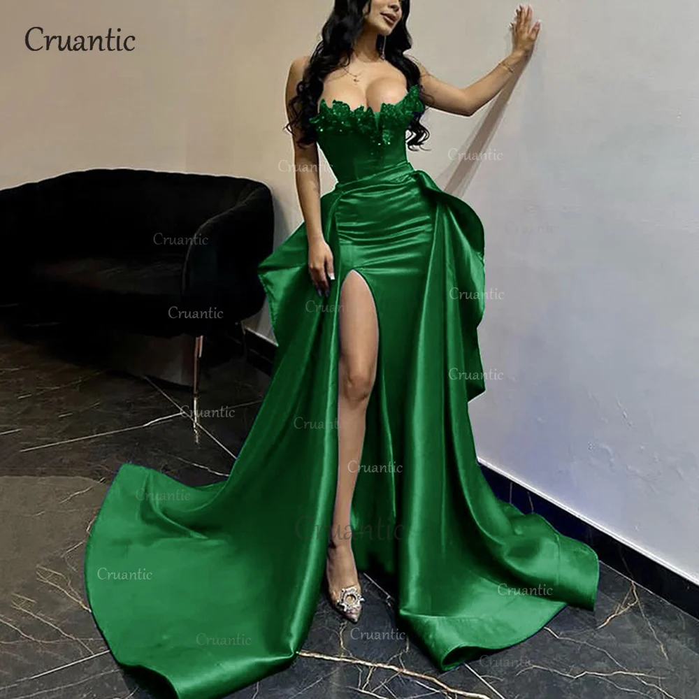 2025 جديد مثير حورية البحر حفلة موسيقية فساتين السهرة الحبيب الديكور سبليت فستان سهرة رسمي كوكتيل حفلة فستان حفلات مخصص