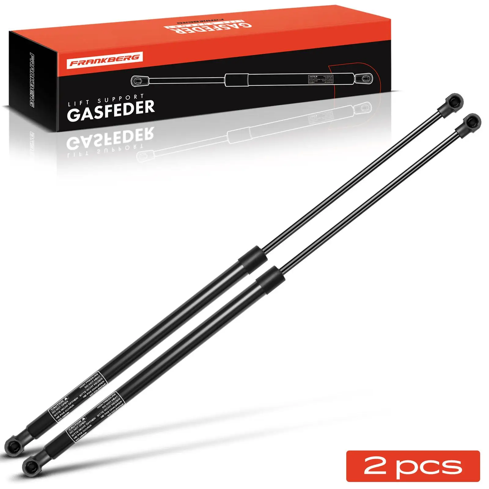 Frankberg 2x Gasveer Demper Achterklep voor Audi A4 Avant 8E5 B6 Station Wagon 2001-2004 8E9827552B 8E9827552E 6291 8E9827552F