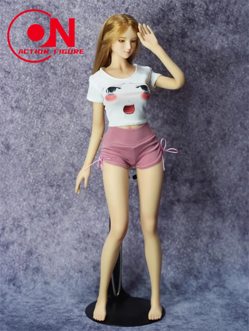 女性の兵士のアクションフィギュア人形、ホットパンツ、かわいいスポーツスタイルの服、12インチ、ph tbl jo、1:6スケール