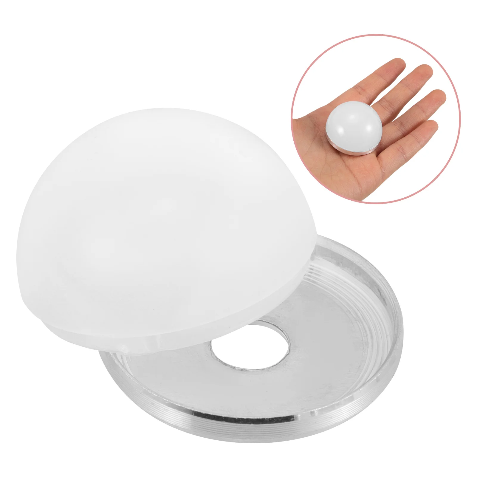 

10pcs Makeup Mirror Lampshade Half Sphere Led Bulb Cover Replacement For Vanity Round Ceiling Shade Pendant Light Globes