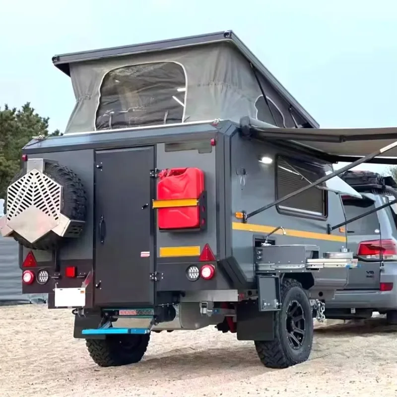 Customized Intelligent Environment-friendly Travel Mini off Road Overland Camping Van Rv Camper Trailer Good Quality