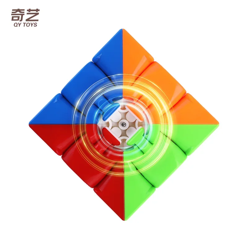 [Picube] QiYi QiMeng Plus 3x3 Würfel 9,0 CM 3x3x3 Plus Magnetwürfel Professionelles Stickless Puzzle Zauberwürfel Bildungsspielzeug