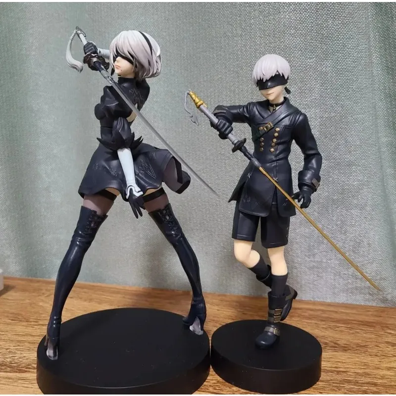 

【In Stock】OriginalGSC PUP NieR:Automata Ver1.1a 9S 2B PVC Model Toy Gift Collection
