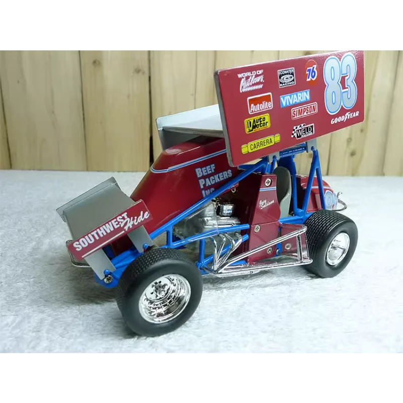 

Diecast ERTL 1:24 Scale SPRINT CAR Southwest Hide 83 Alloy Car Model Collectible Toy Gift Souvenir Display Ornament