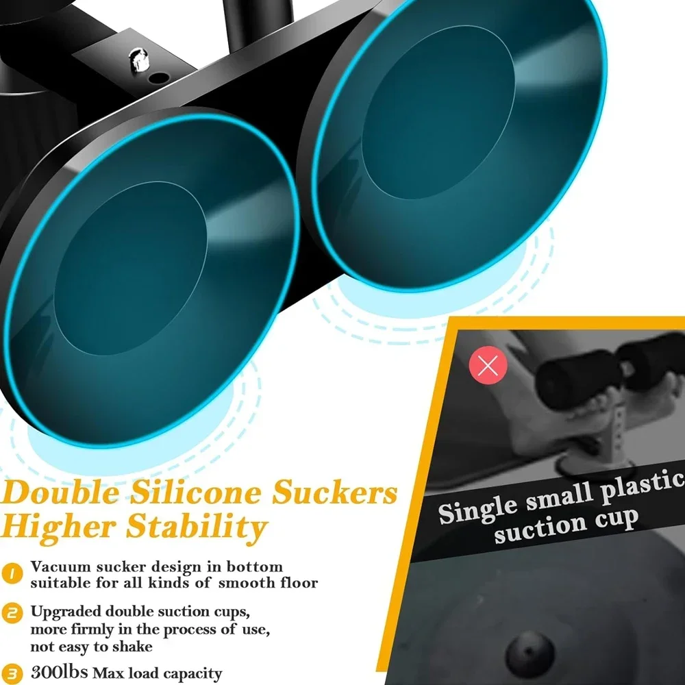 Suction Cup Sit-up Aid Abdominal Crunch Trainer Multifunctional Household Home Gym Fitness Equipment Men Women Workout Gear