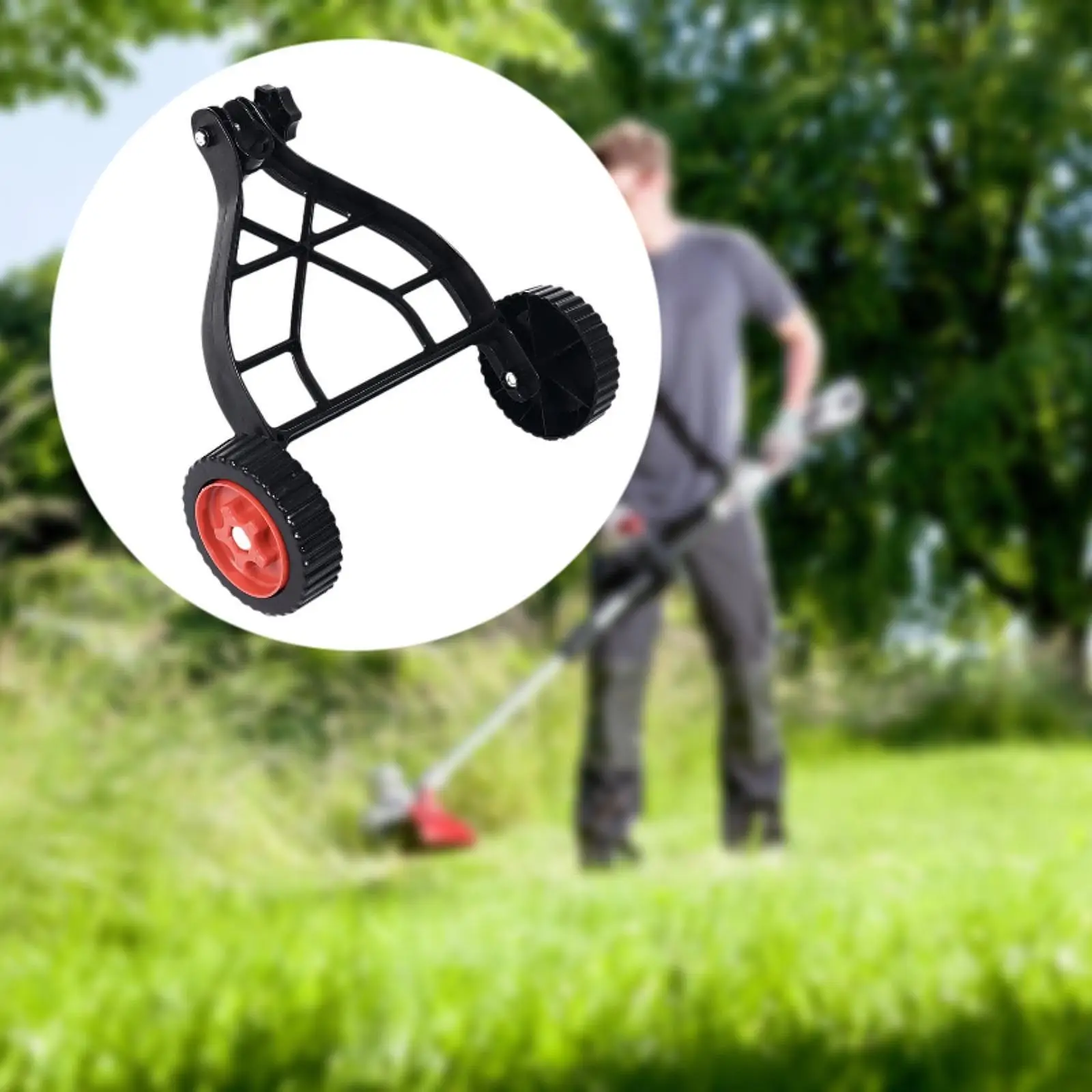 String Trimmer Support Wheel 25 mm for Electric Brushcutter Grass Cutter