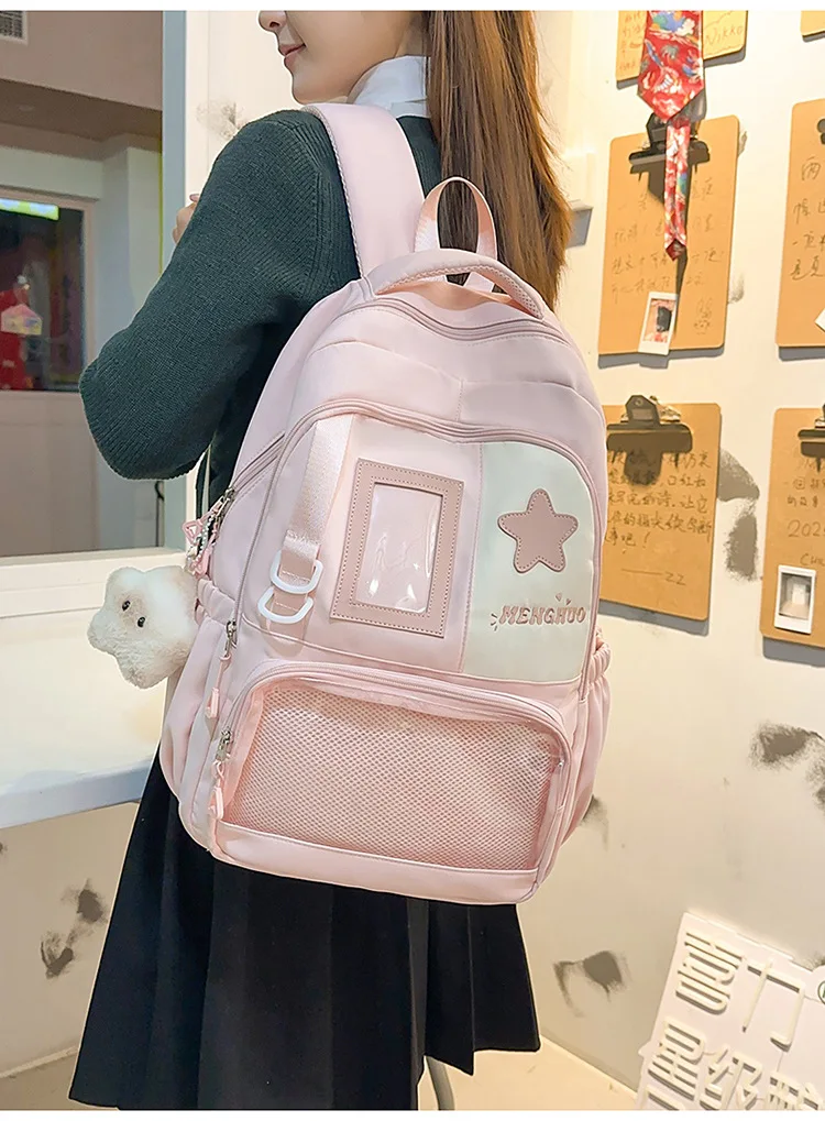 Kawaii Starry Preppy Harajuku Ita Backpack