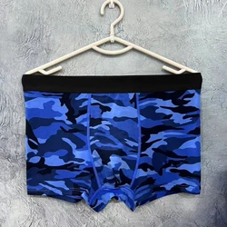 Men Underwear Cotton Men's Underpants Camouflage Boxer Briefs Man Large Size Mens Panties Boxershorts Sports Boxers For Men Gift