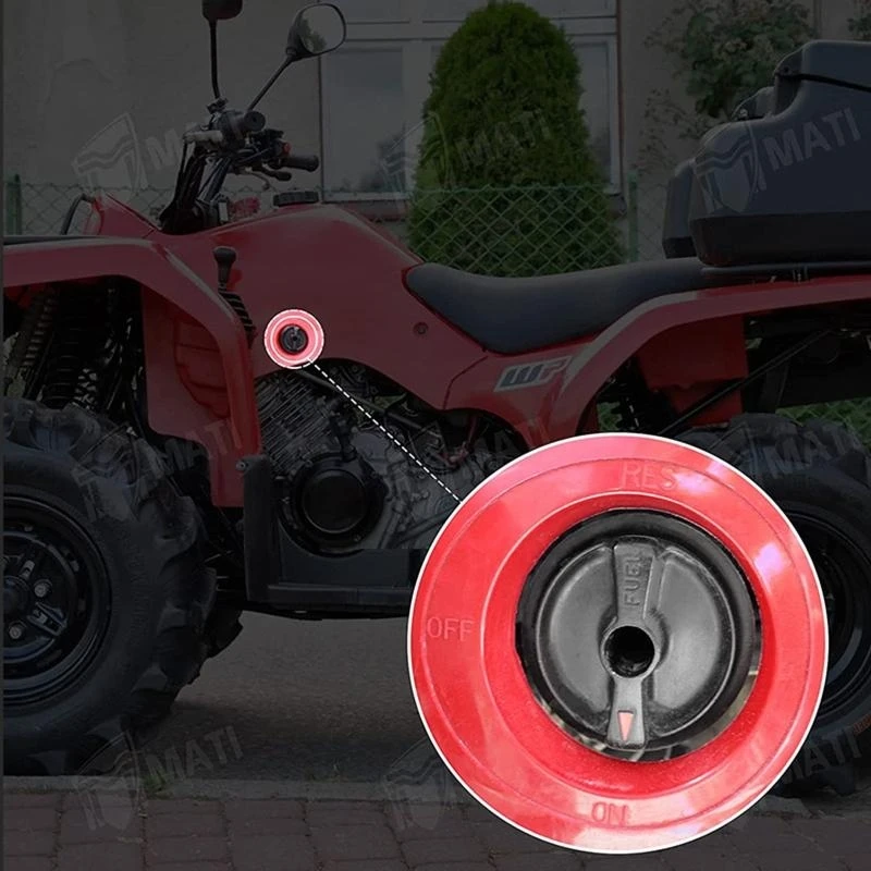 Motorcycle Cock Gas for Tank for Valve Petcock Switch Assembly 5KM-24500-10-00 for 350 660 YFM350 YFM660 06-16
