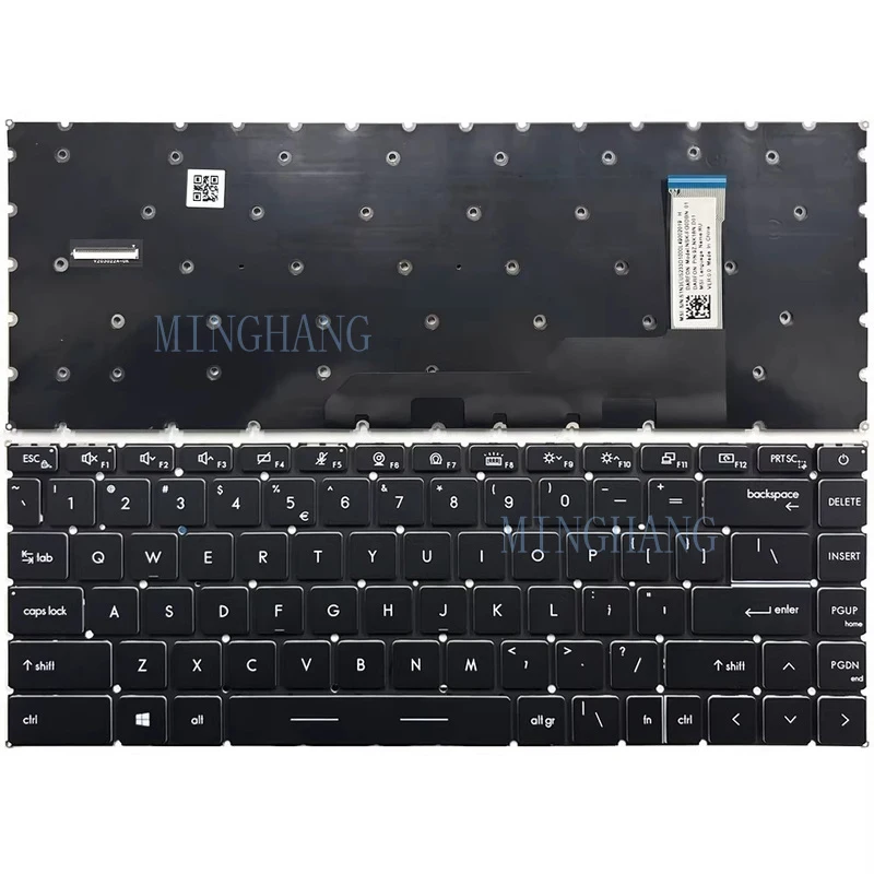 

M Per-key RGB Backlit US Keyboard for MSI Creator Z16 Z16-A11U MS-1571 A11UE A11UET