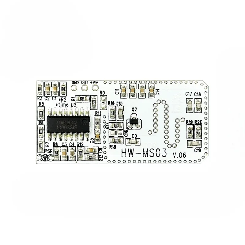 HW-MS03 High Performance Motion Sensor Module Radar Motion Sensor 2.4GHz To 5.8GHz Microwave Radar Sensor Module for Arduino