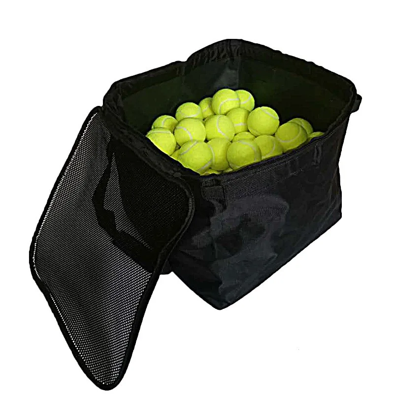 Pro Tennis Ball Cart Basket Hold Up 160 Tennis Balls Premium Practice Pickleball Baseball Hopper with Wheels Sport Teaching Cart