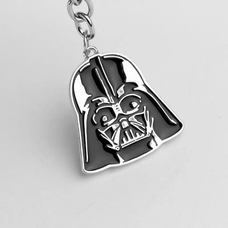 Disney Star Anime Figure Darth Vader Keyring Metal Alloy Keychain For Children Gift Key Chains