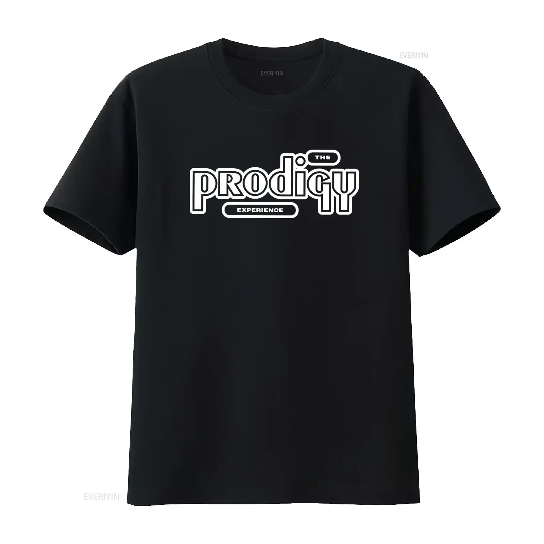 The Prodigy Experience Print T Shirt for Club Party Sport Outdoor Activities vintage Washed graphic streetwear Versatile