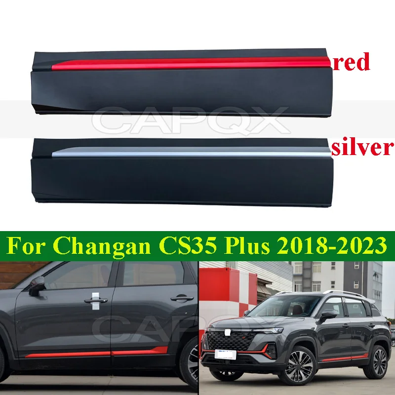 

CAPQX Door Guard Door Protect Panel Trim Strip For CHANGAN CS35PLUS 2018-2023 Door Trim Panel Strip
