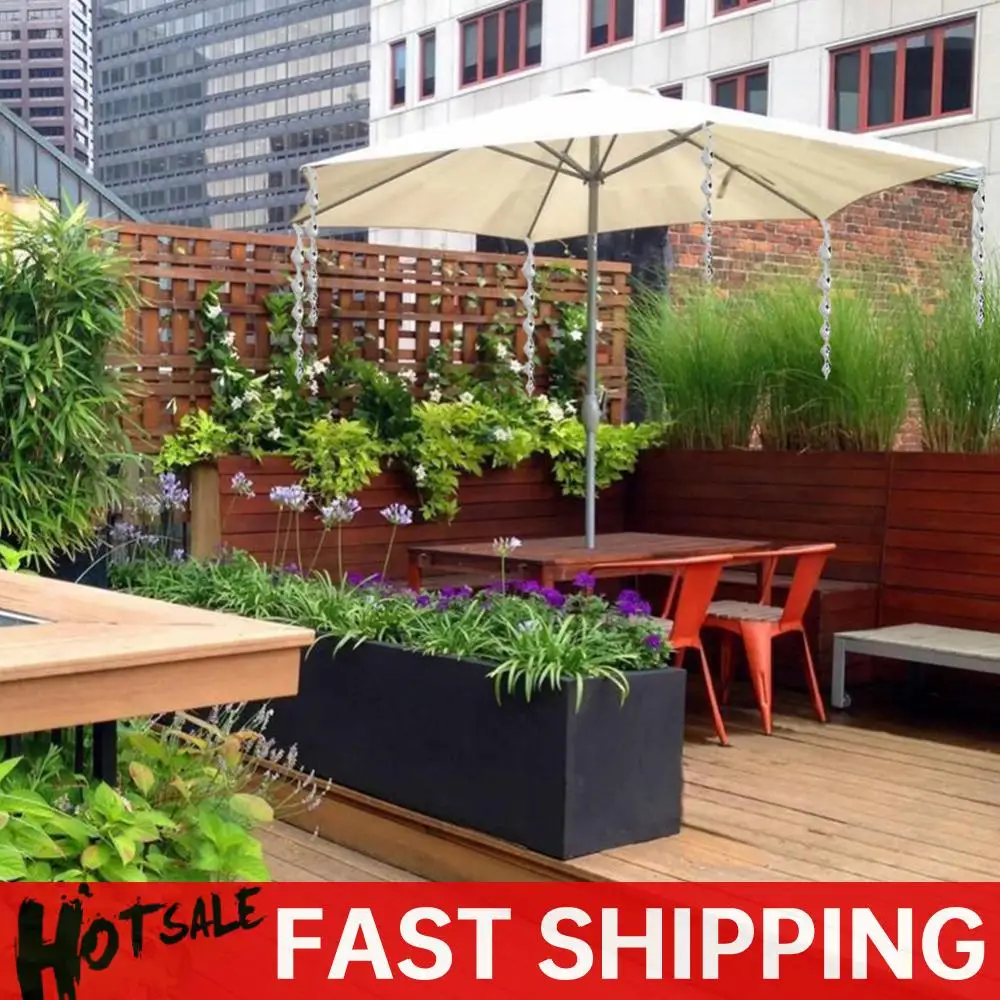 

12Pcs/Set Reflective Bird Repellent Rotating Scare Rod Balcony Home Garden Decorations Lawn Yard Decoration