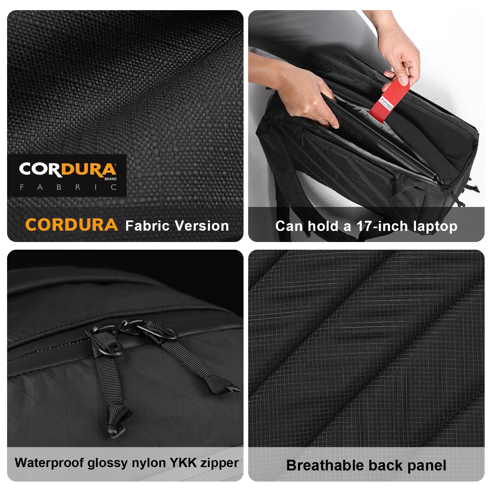 VOTAGOO 26L Travel Laptop Backpack Daily Commuter Outdoor Computer Bag for Business College Work Daypack Lightweight view 6