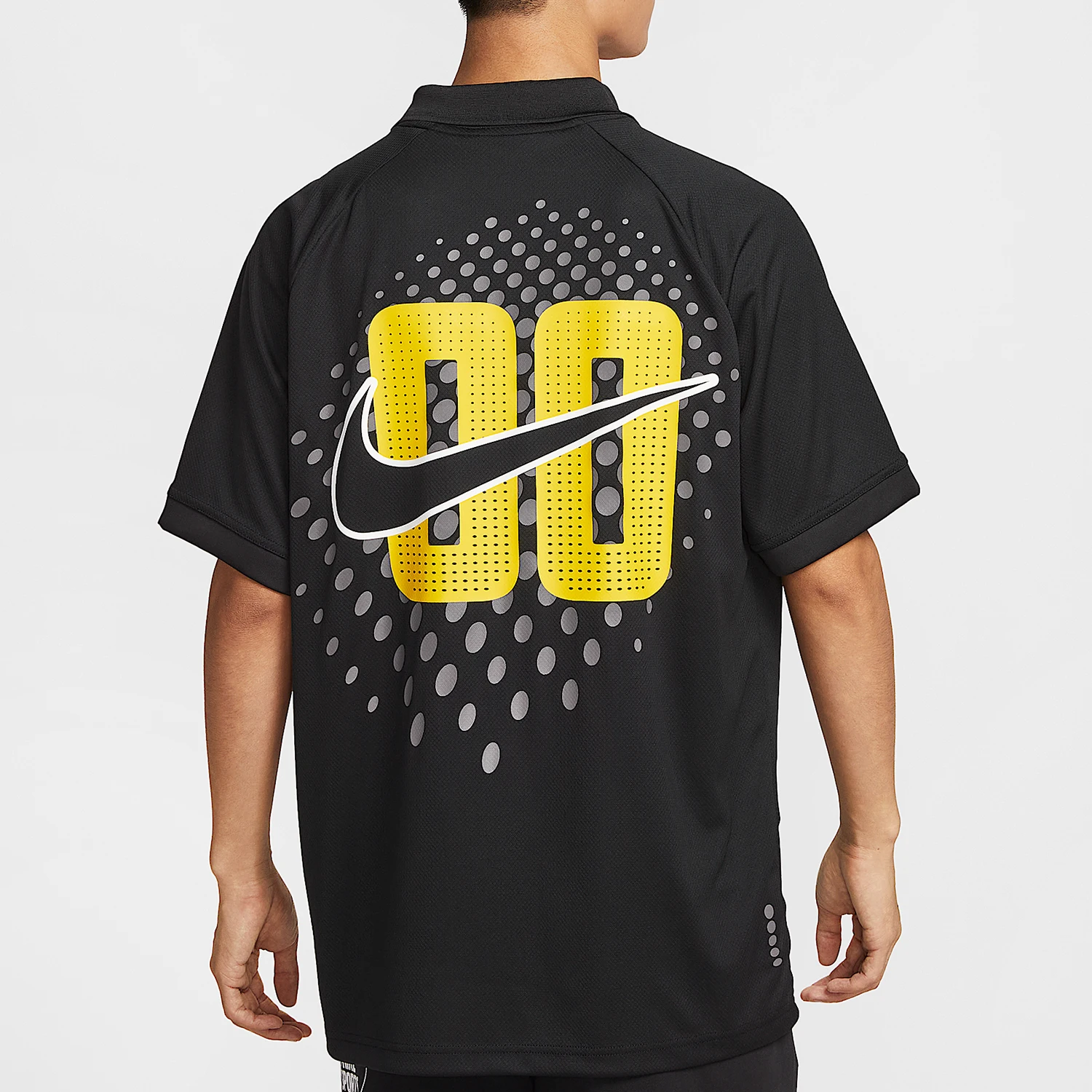 Nike genuine Dri FIT men's folding printed breathable casual jersey IH4973-010