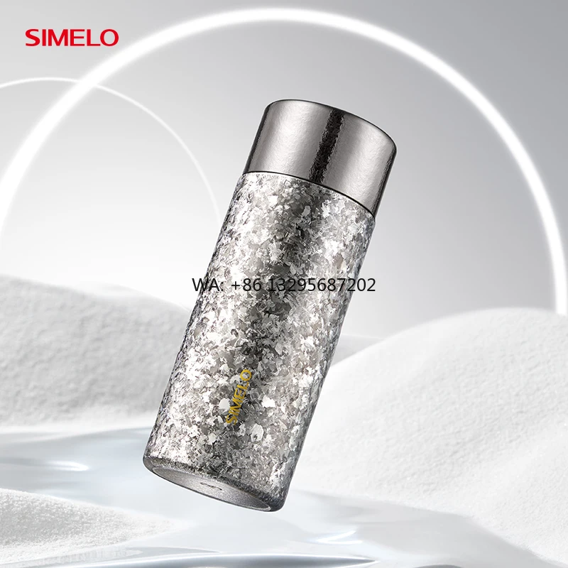 Taza de té con aislamiento de titanio puro SIMELO, termo portátil con función de separación de té, taza de vacío, caja de regalo de alta gama, regalo de vacaciones