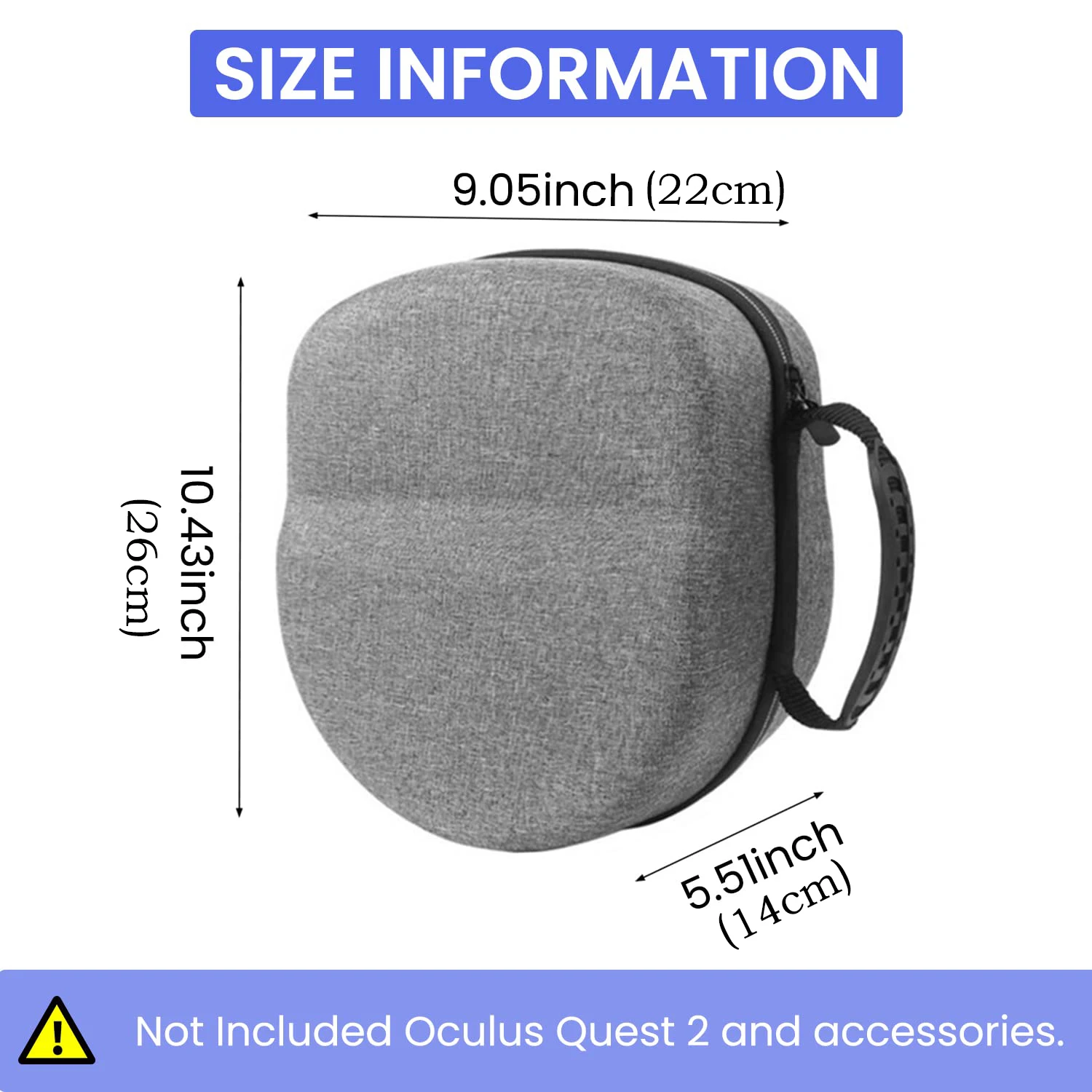 Storage Bag For Quest 3/2 VR Glasses, Tote Bag, Meta Quest3/2 Headset Protective Box Fitting Quest 2/Meta Quest 3 Storage Case - Image 6