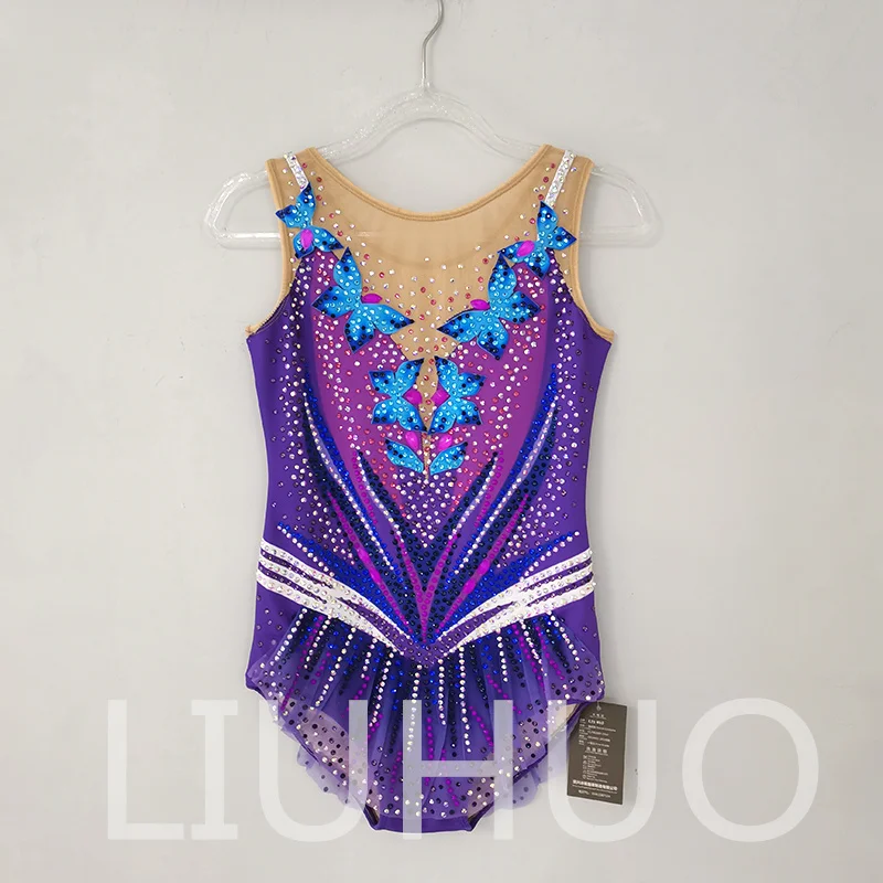 

LIUHUO Rhythmic Gymnastics Leotard Competitive Cheerleading Performance For Children