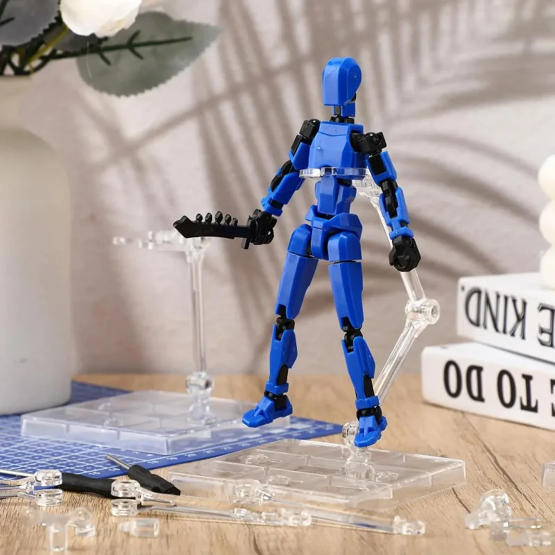Toy ornaments transparent movable doll bracket, display stand base doll model doll bracket, model SD universal up to 1/144 toys