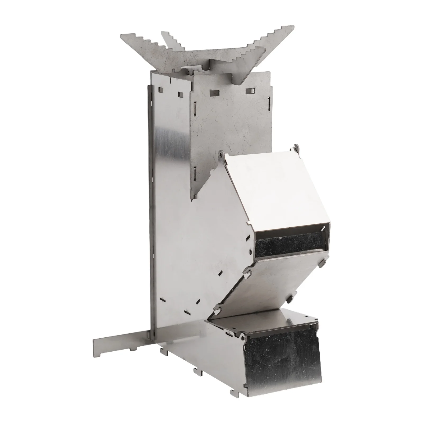 

Carbon Fuels Gas Or Other Fuels With You Wood Stove Firewood Stove 1pc 1.2mm 18*11.5*5.5cm 612g Stainless Steel