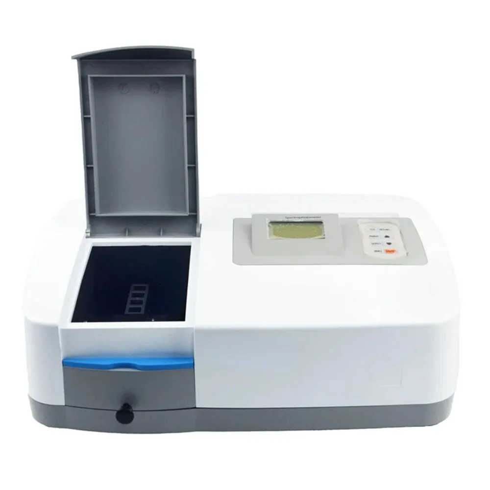 FV-1000 VIS Spectrometer Price Single Beam 325-1000nm Spectrophotometer LCD Display