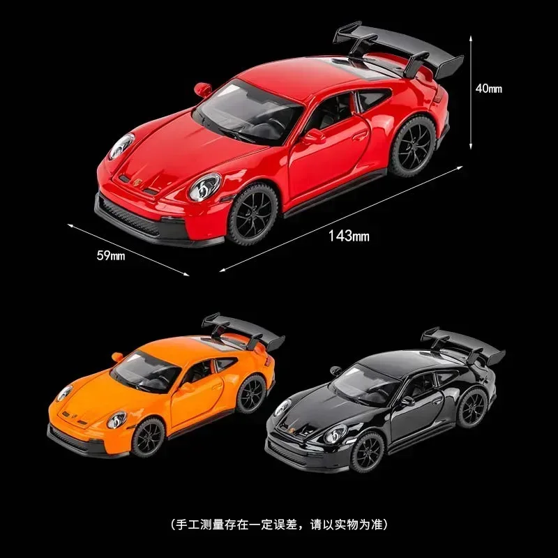 1:32 Porsche Panamera Taycan Macan Cayenne 911 GT3 Supercar Alloy Model Toy Diecasts Metal Sound and Light Car Toys For boy gift