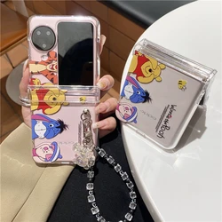 Phone Case For OPPO Find N2 N3 Flip VIVO X Flip Cute Winnie Pooh Disney Toy Story Pochacco Edge Back Cover