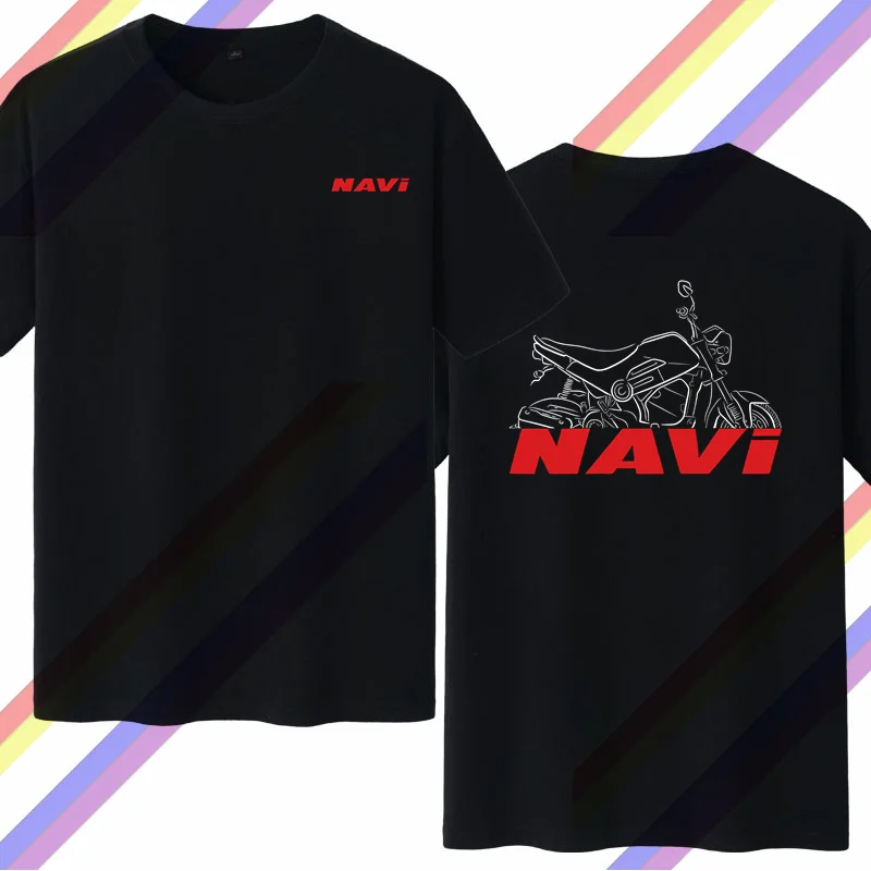 

Summer Casual fashionT-shirt Navi Inspired motorcycle T-shirt Graphic Summer Short Sleeves 100% Cotton Cool