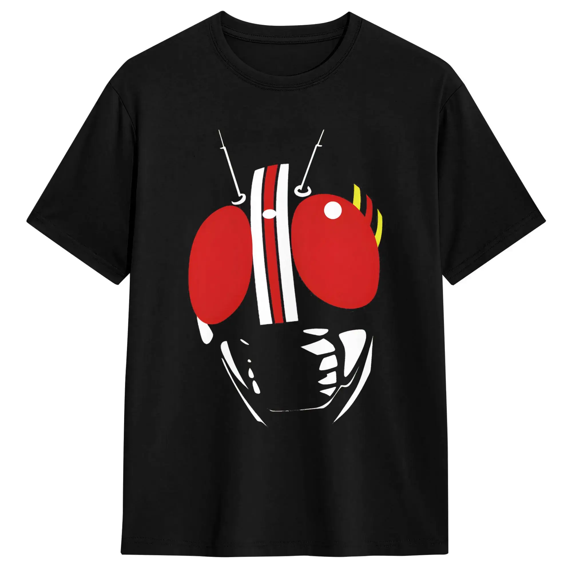 Men T-Shirts Kamen Riders Leisure Pure Cotton Tee Shirt Short Sleeve  T Shirts Round Neck Clothes Gift Idea