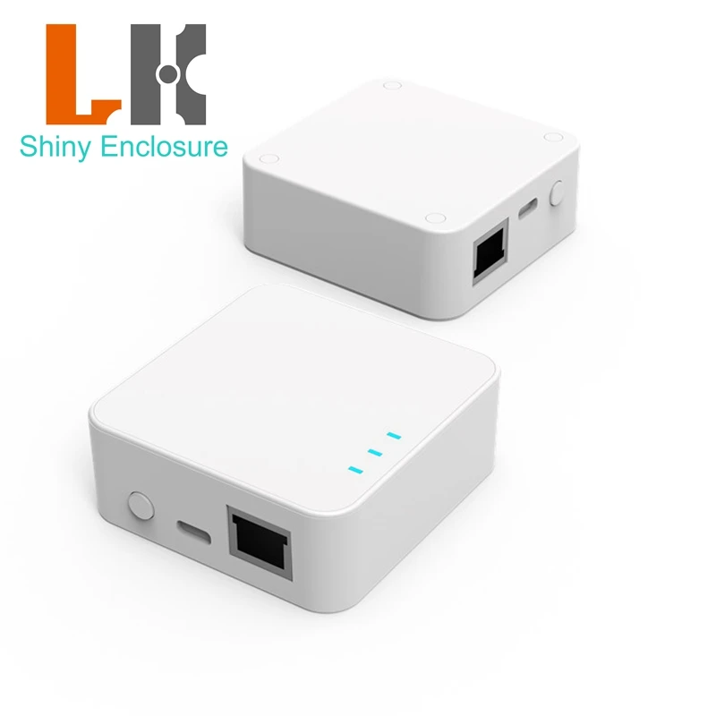 74x71x27mm Wireless Routing AP Enclosure 485 Smart Home Gateway Case Zigbee Scene Linkage Graffiti Gateway House