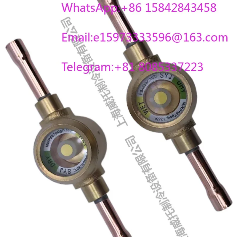 SYJ 6 10 12 16 19 22 Sight Indicator Weld Thread Refrigerant Window