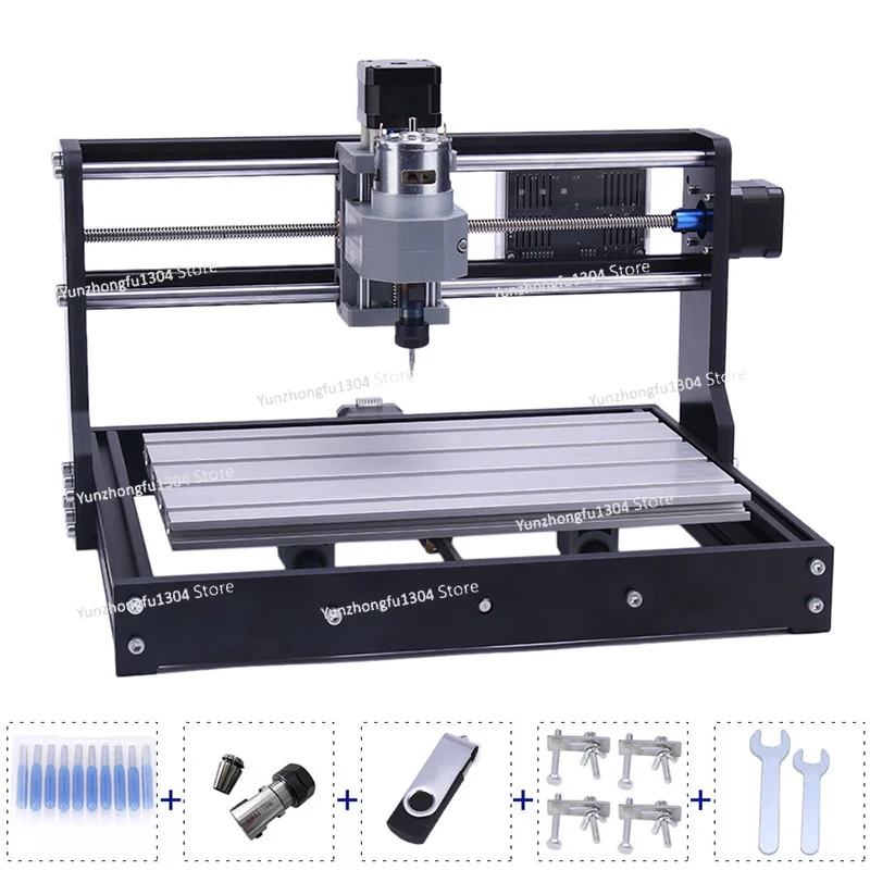 

3018 PRO гравер, мини-фрезерный комплект DIY, резка, фрезерная гравировка на акриловой ПВХ печатной плате дерева