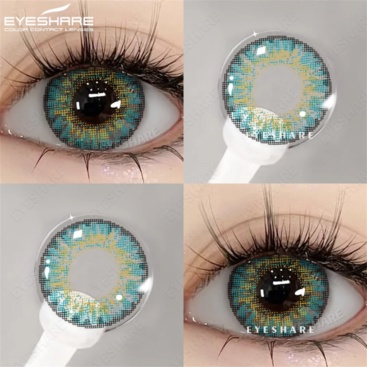 EYESHARE NEW 1 Pair Color Contact Lenses for Eyes Fashion Cosmetic High Quality Blue Lenses Green Contact Cosmetic Eye Contacts