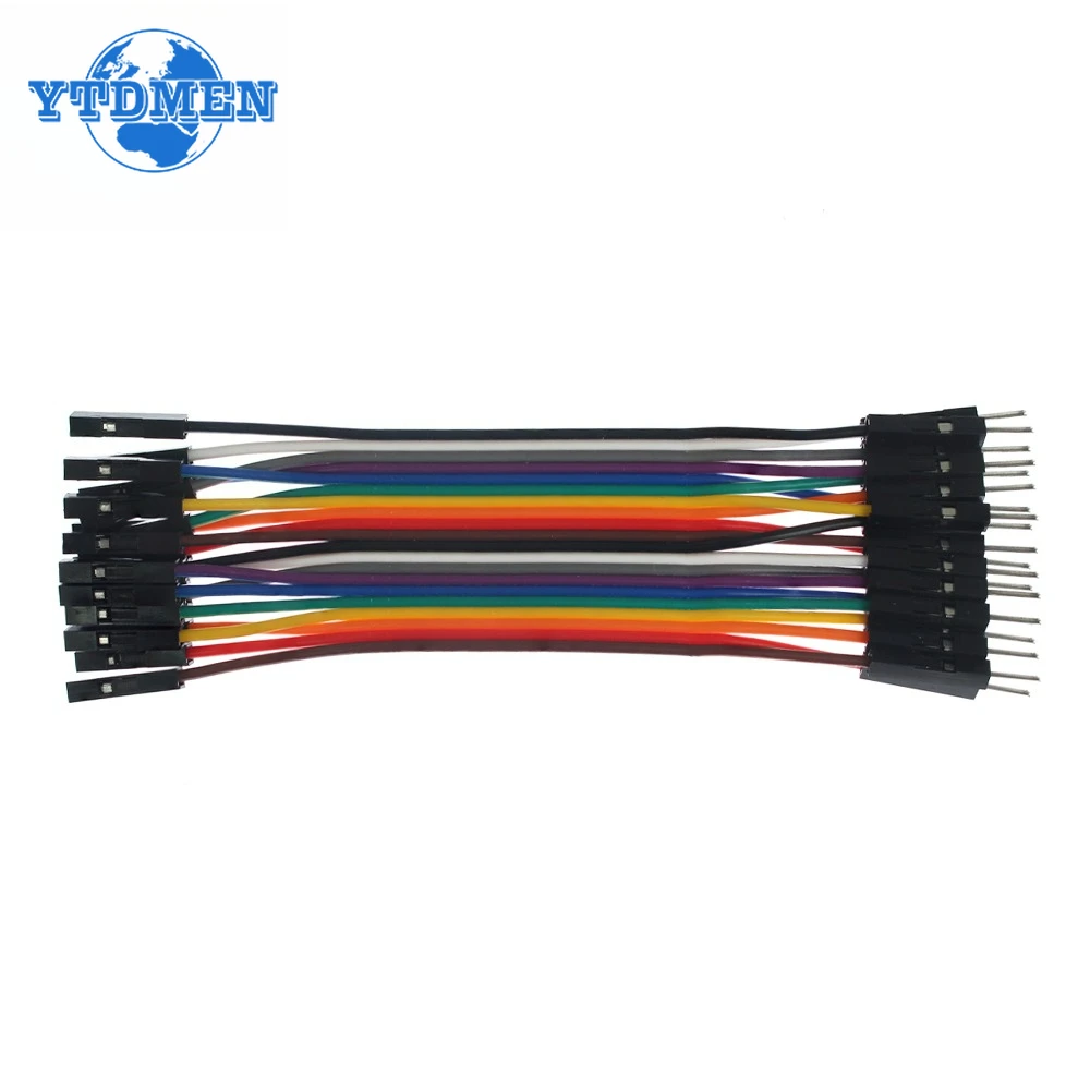 20Pin Dupont Jumper Wire Kit 10cm-30cm Male To Male / Female To Female/Male To Female Dupont Cables for Arduino Raspberry Pi DIY