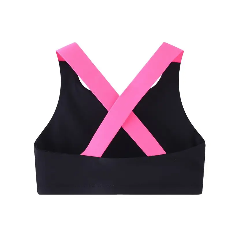 Kid Girls Bra Breathable Sports Training Bra Teenagers Kids Seamless Underwear Adjustable Child Bustier Vest