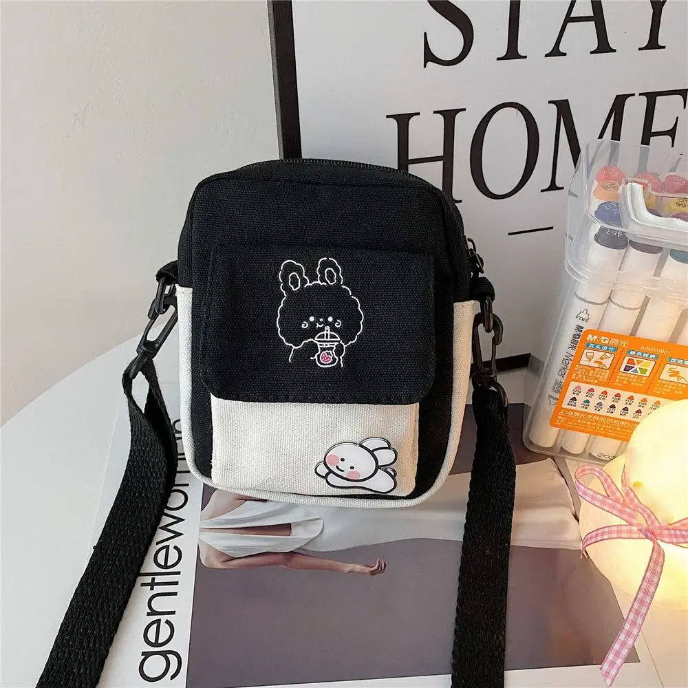 Fashion Canvas Messenger Purses Cute Canvas Bag Shoulder Bag Tote Bags Cross Body Bag