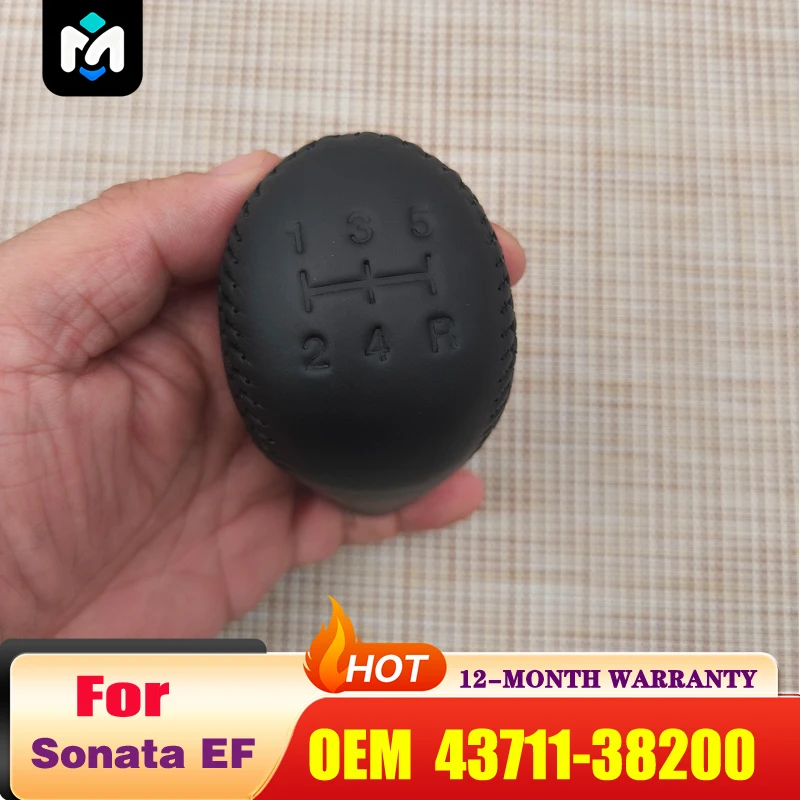 Manual Shift Handball Gear Head for Hyu-ndai Sonata EF 2003 New Automobile Part 43711-38200 4371138200