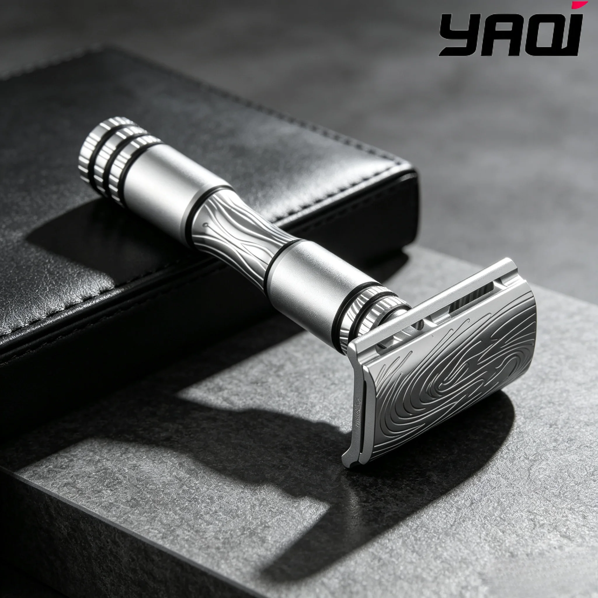 YAQI 2026 Beard Shaver YAQI Ghost Safety Razor 316 Stainless Steel Smooth Shaving Designed for Comfortable Experience