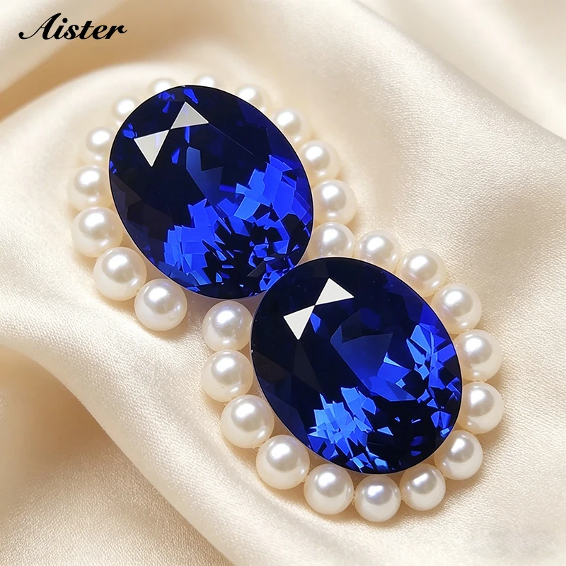 

Высококачественный овальный синтетический сапфир королевского синего цвета, выращенный в лаборатории, с сертификатом AGL