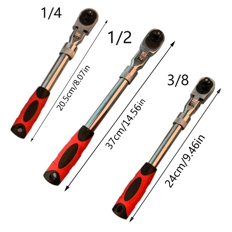 Chave catraca 72 dentes 1/4 3/8, ferramenta manual retrátil aço carbono, droship