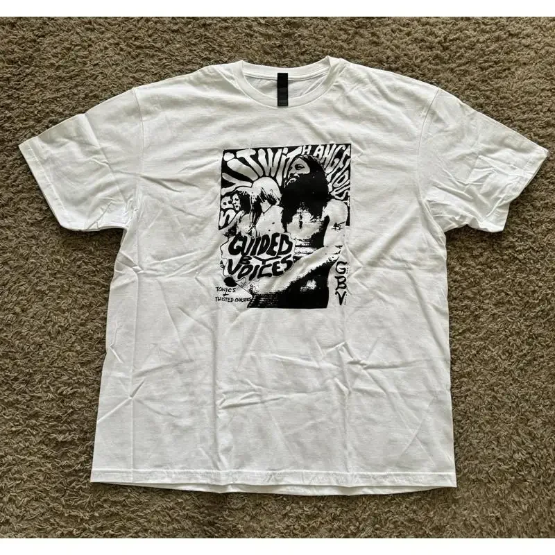 Original GBV Guided By Voices Tonics And Twisted Chasers Reissue T Shirt Size XL