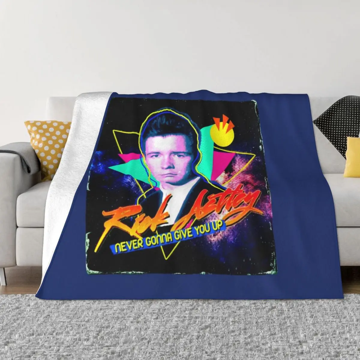 Rick Astley Throw Blanket Blanket Fluffy Blanket For Sofa furry