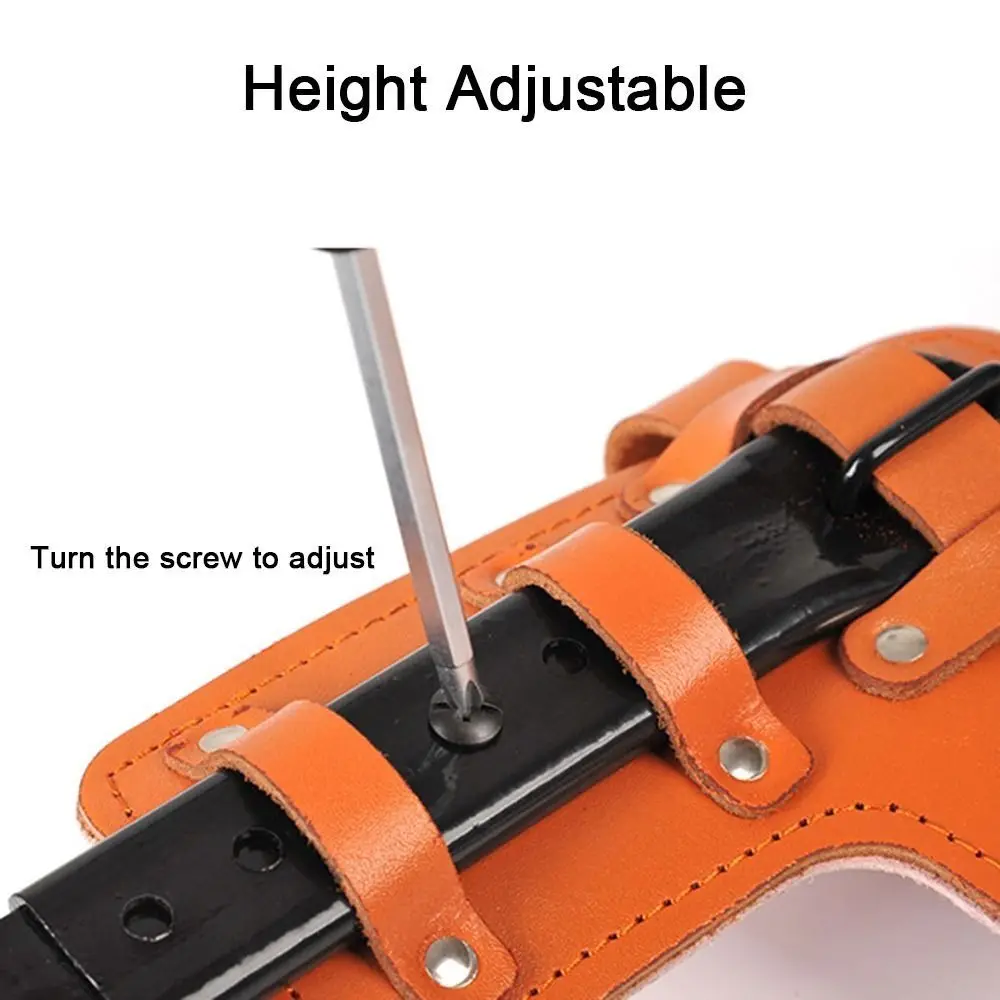 

Height Adjustable Upright Tree Climbing Tool Anti-slip Rustproof Tree Climbing Gear Thicken Safety Tree Picking Protective Gears